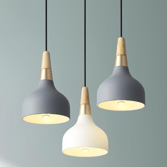 Contemporary Macaron Disc Pendant 1-Light