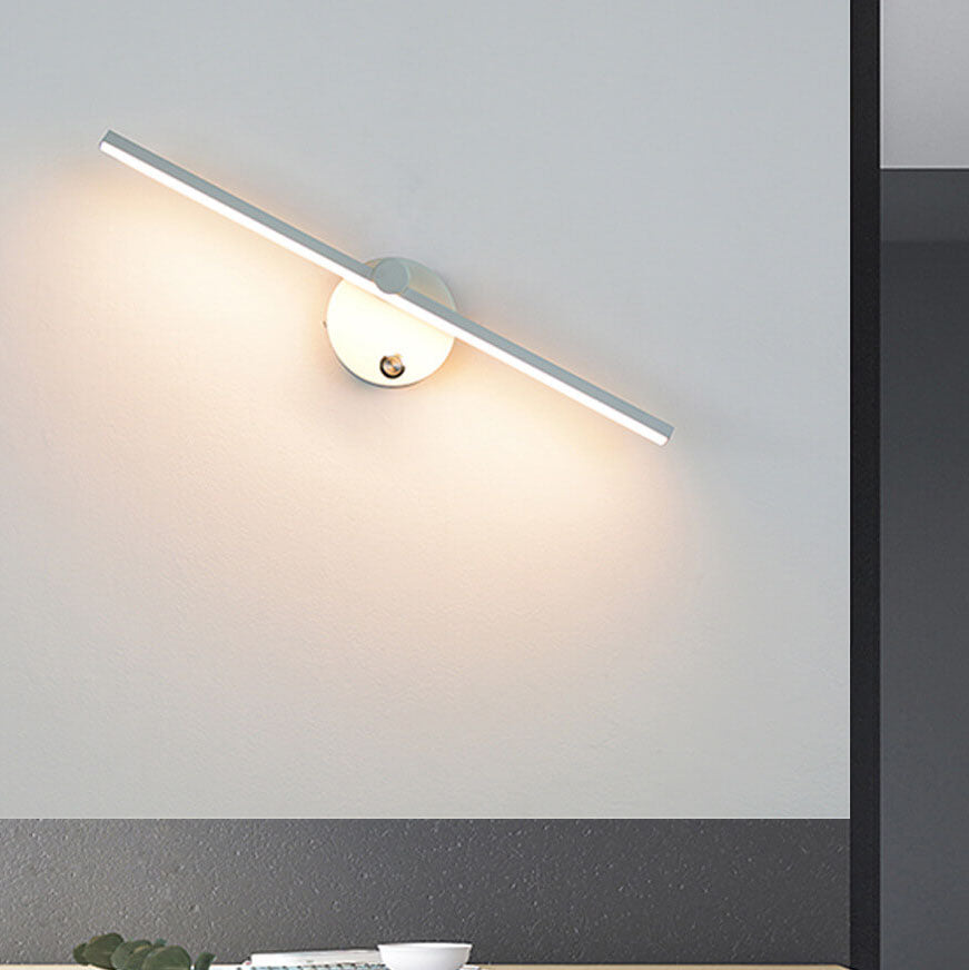 Scandinavian Minimalist Long Bar LED Wall Light | 1-Light