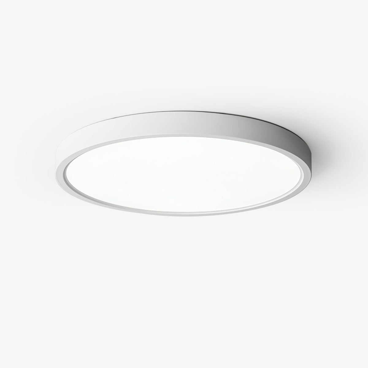 Minimalist Iron Slim Low-Profile Ceiling Light 1-Light
