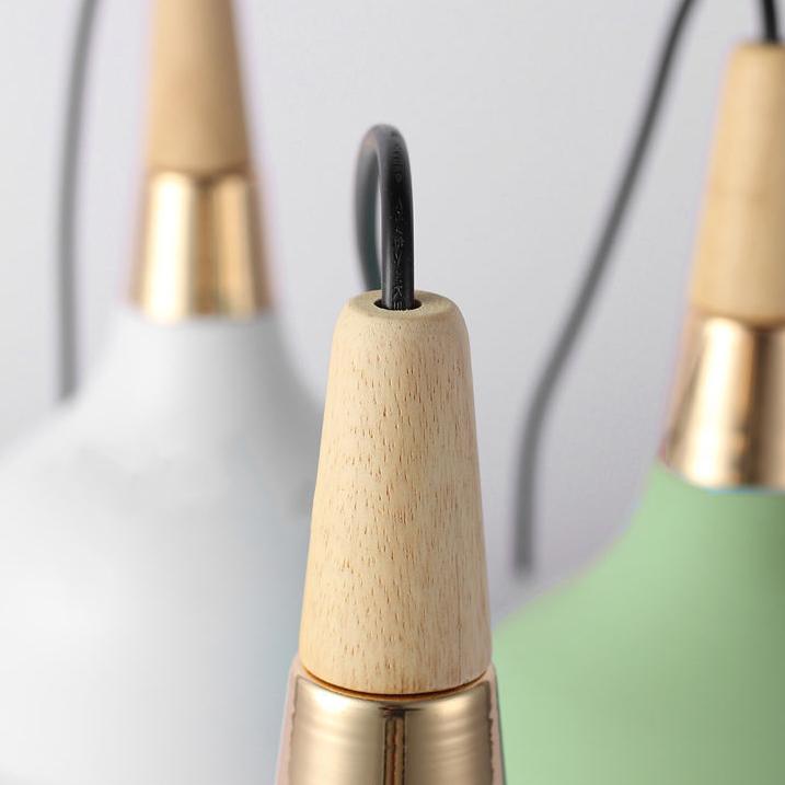 Contemporary Macaron Disc Pendant 1-Light