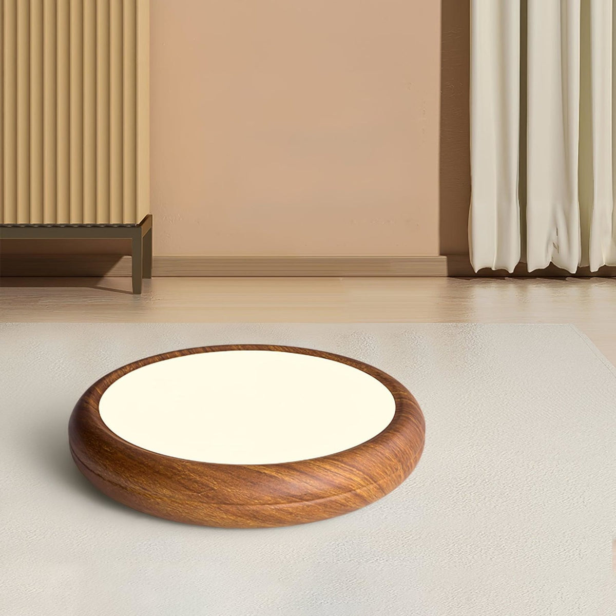 Scandinavian Iron Flush Ø30 Ceiling Light 1-Light