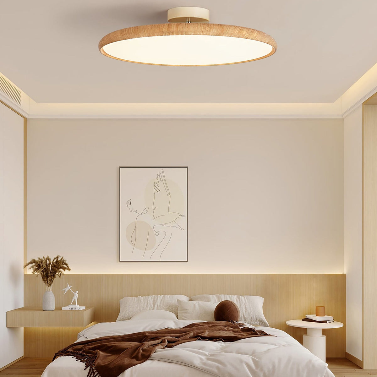 Scandinavian Iron Tri-Colour Ceiling Light 1-Light