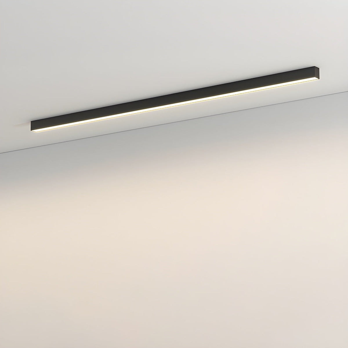 Minimalist Aluminium Linear Ceiling Light 1-Light