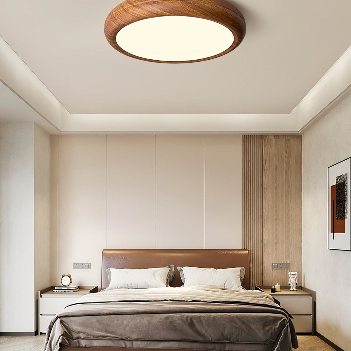 Scandinavian Iron Flush Ø30 Ceiling Light 1-Light