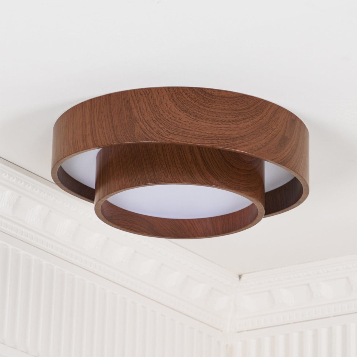 Scandinavian Iron Flush Ceiling Light 1-Light