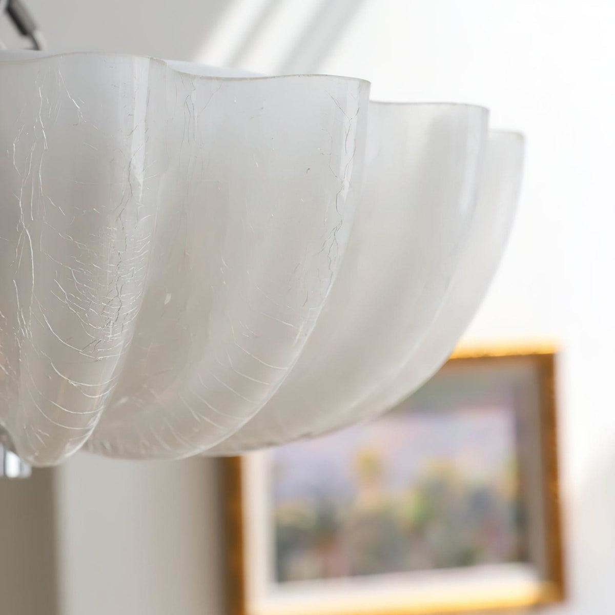 Vintage Iron Flush Ceiling Light 1-Light