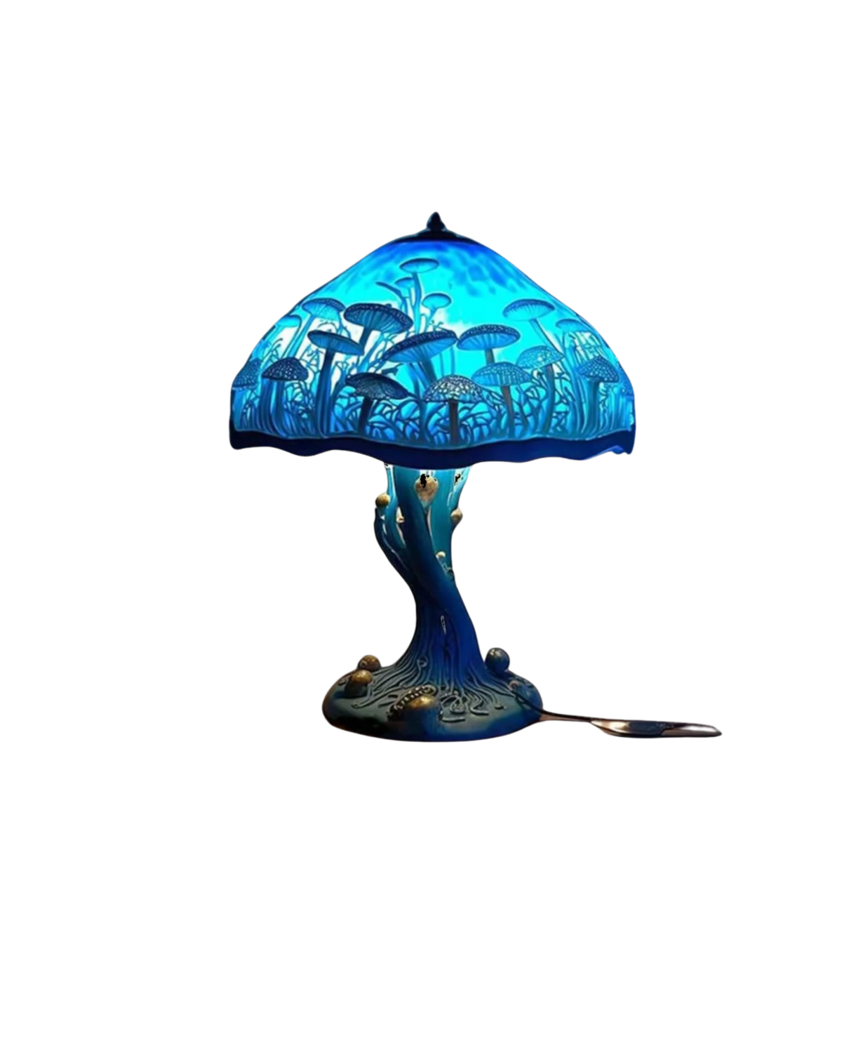 Vintage Mushroom Table Lamp LED 1-Light