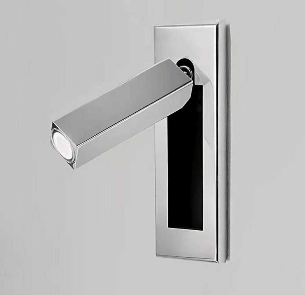 Modern Minimal Embedded Aluminum LED Wall Sconce 1-Light