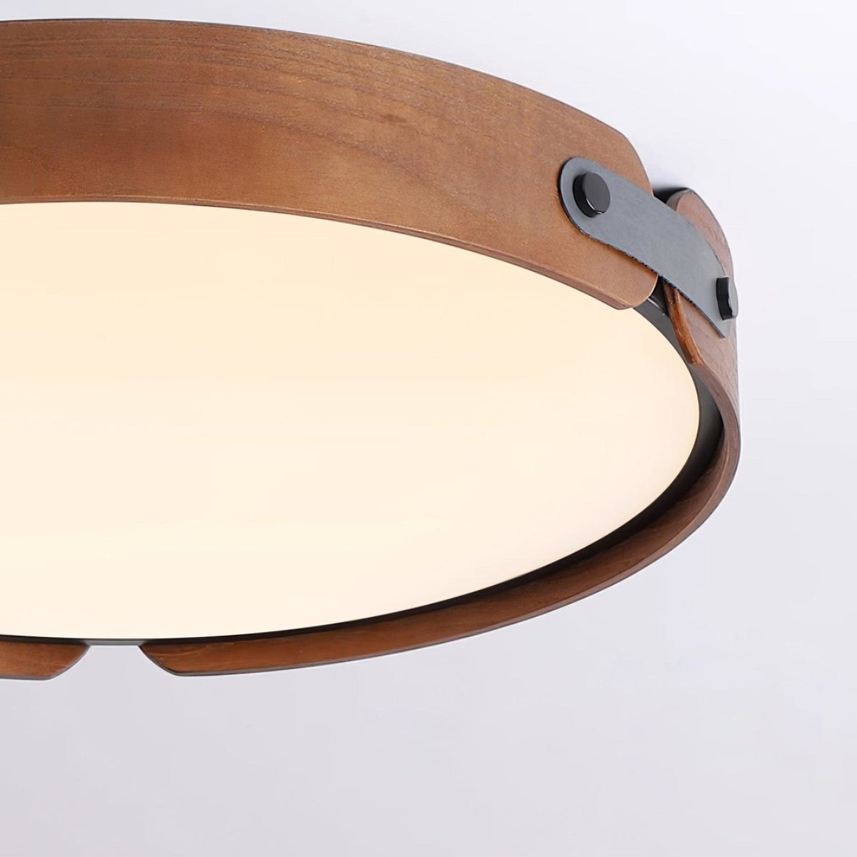 Scandinavian Iron Slim Low-Profile Ceiling Light 1-Light
