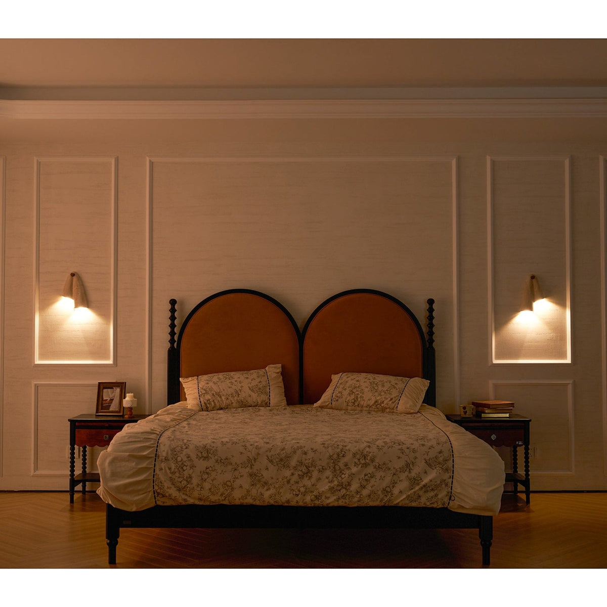 Modern Travertine Wall Light 2-Light