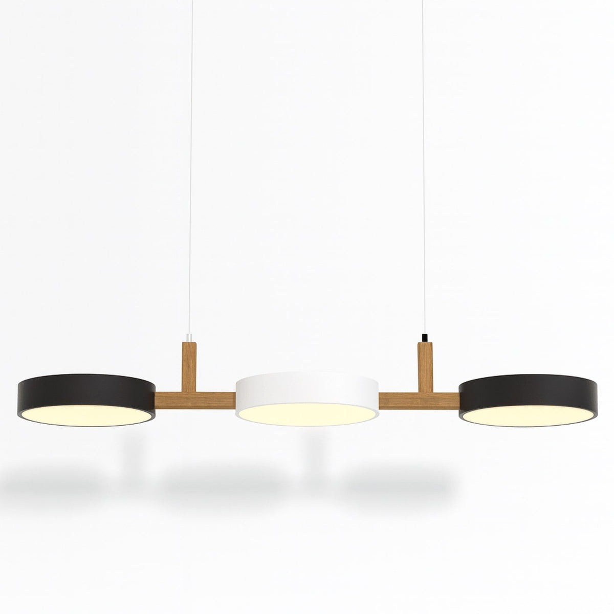 Modern Iron Linear Pendant Light 1-Light