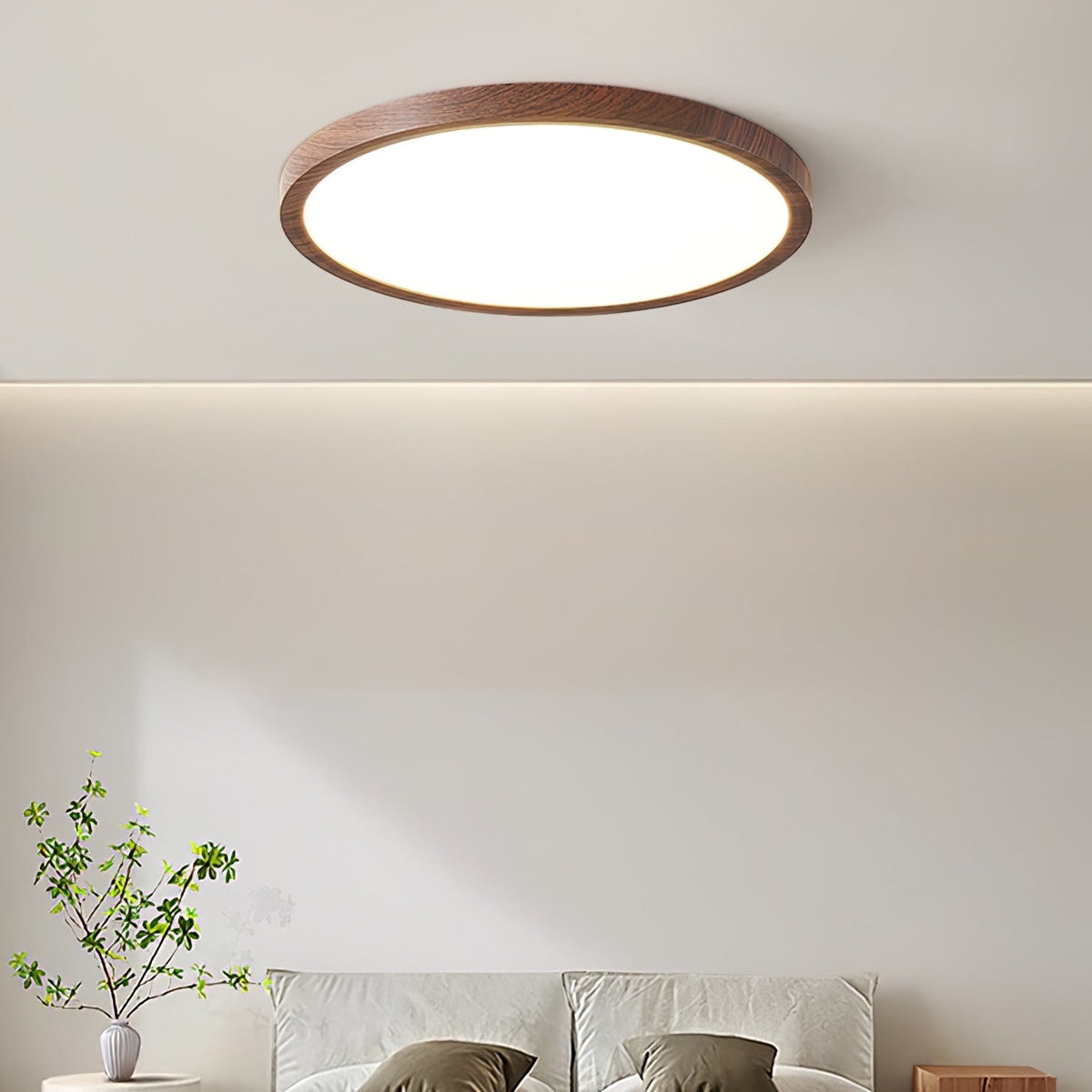 Minimalist Abs Slim Profile Ceiling Light 1-Light