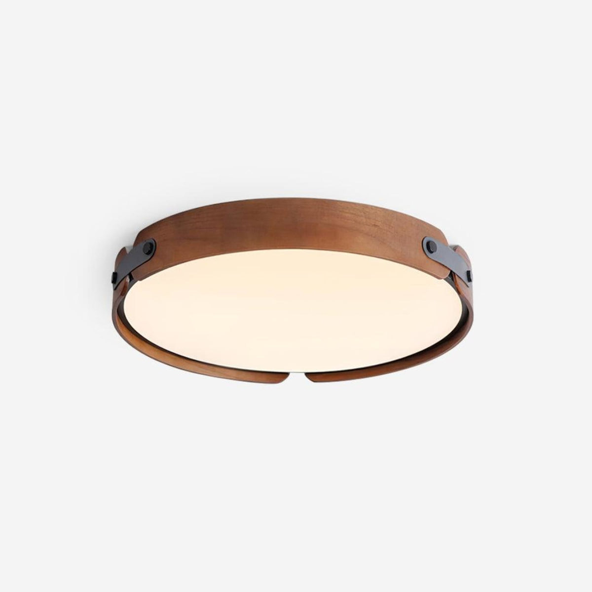 Scandinavian Iron Slim Low-Profile Ceiling Light 1-Light