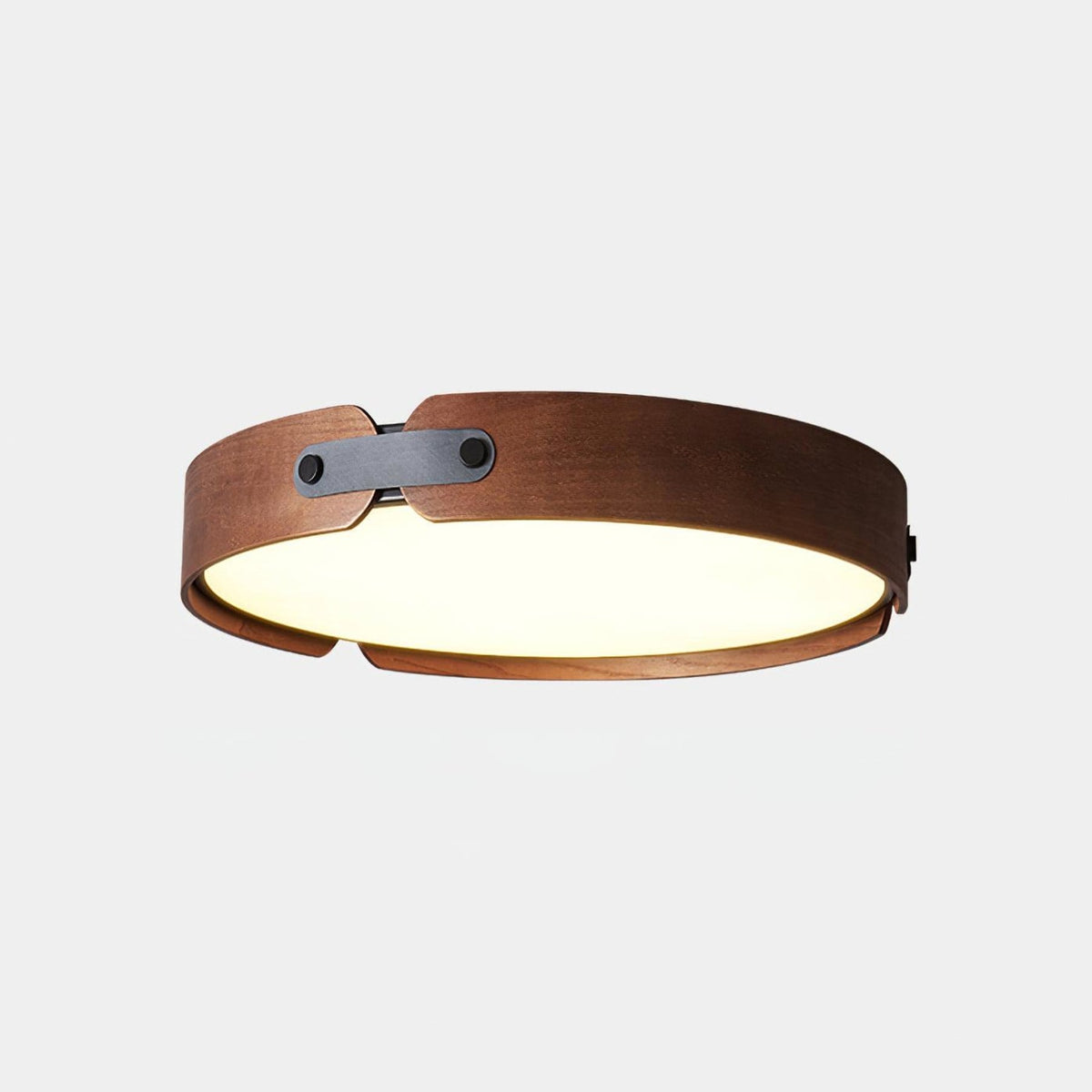 Scandinavian Iron Slim Low-Profile Ceiling Light 1-Light