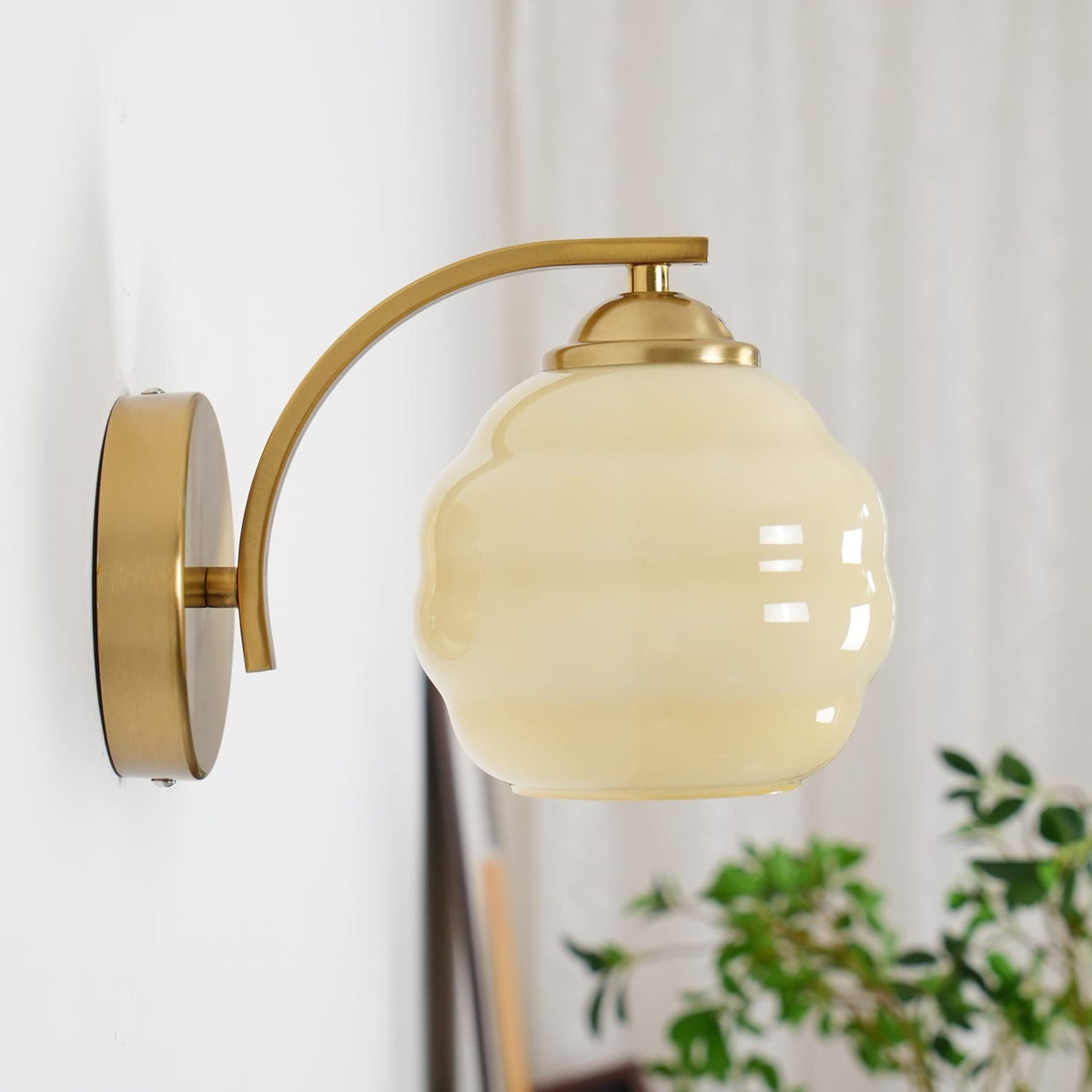 Modern Iron Ø15 Wall Light 1-Light