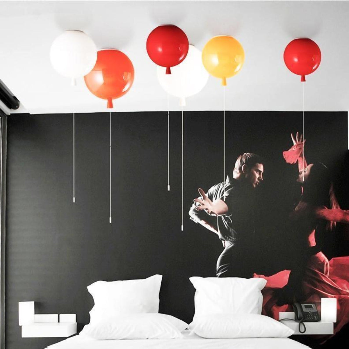 Modern Acrylic Flush Ceiling Light 1-Light