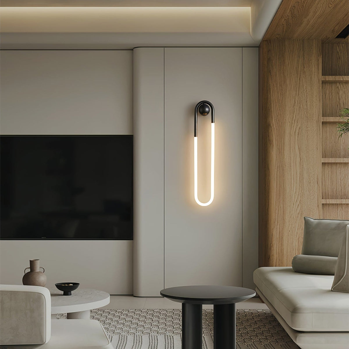 Minimalist Iron Wall Light 1-Light