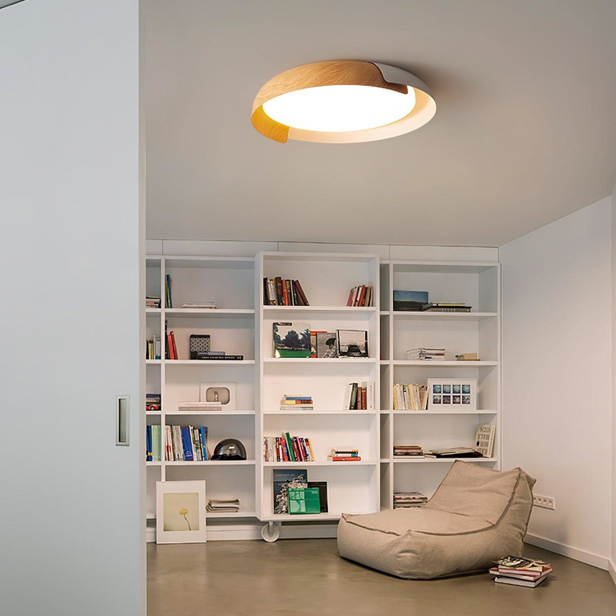 Modern Acrylic Flush Ø46 Ceiling Light 1-Light