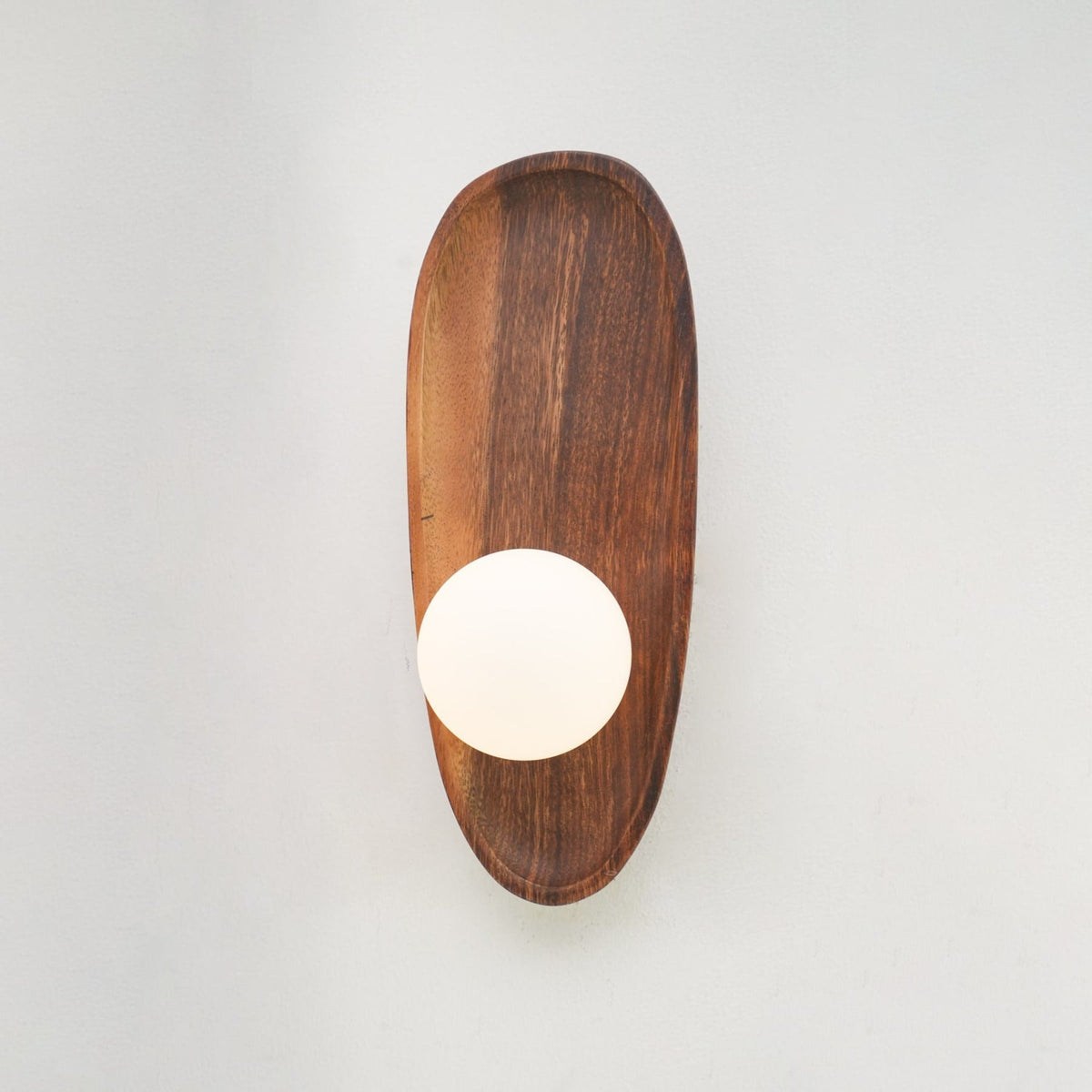 Modern Wood Wall Light 1-Light