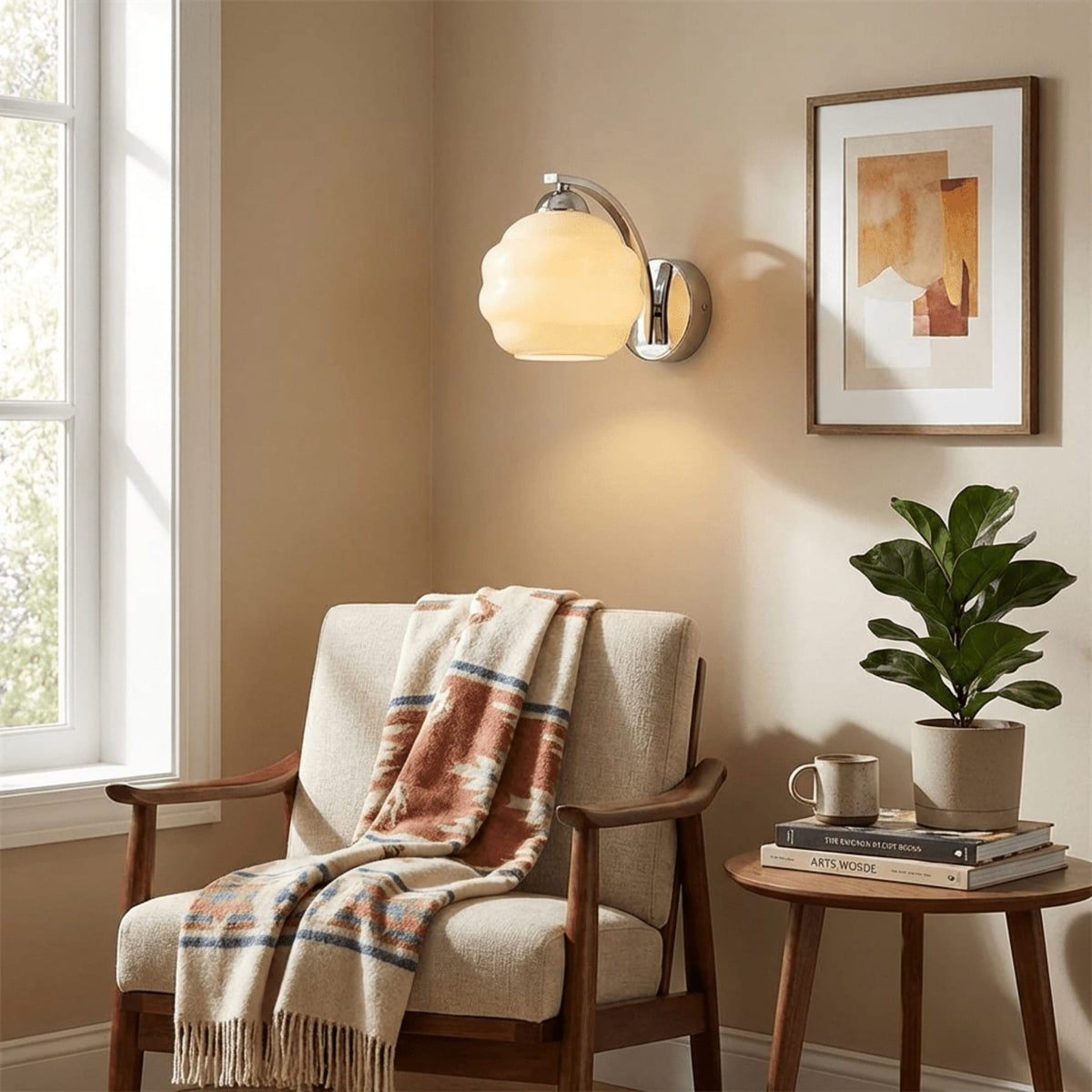 Modern Iron Ø15 Wall Light 1-Light