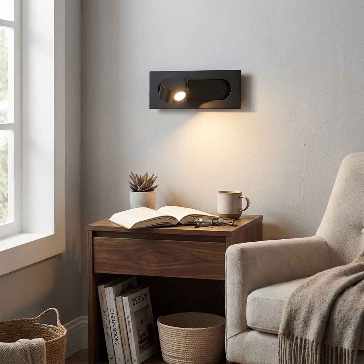 Modern Aluminium Wall Light 1-Light