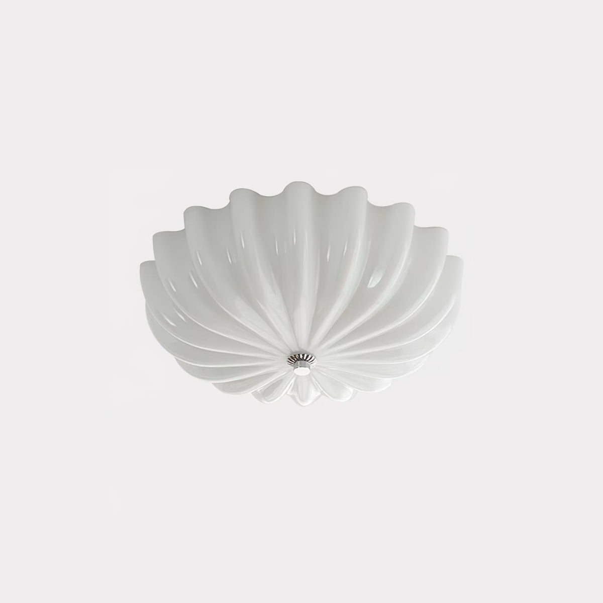 Vintage Iron Flush Ceiling Light 1-Light
