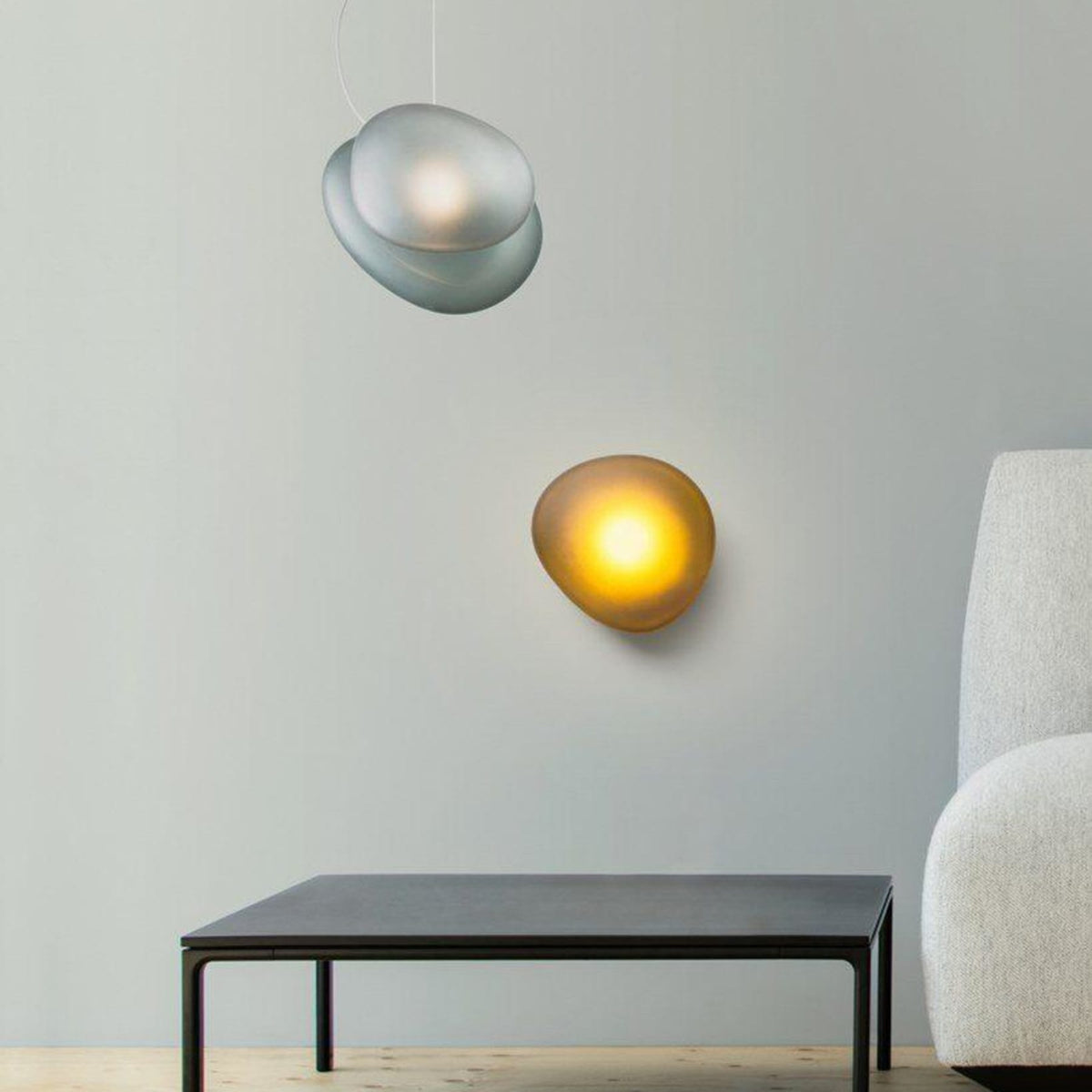 Modern Iron Shades Wall Light 1-Light