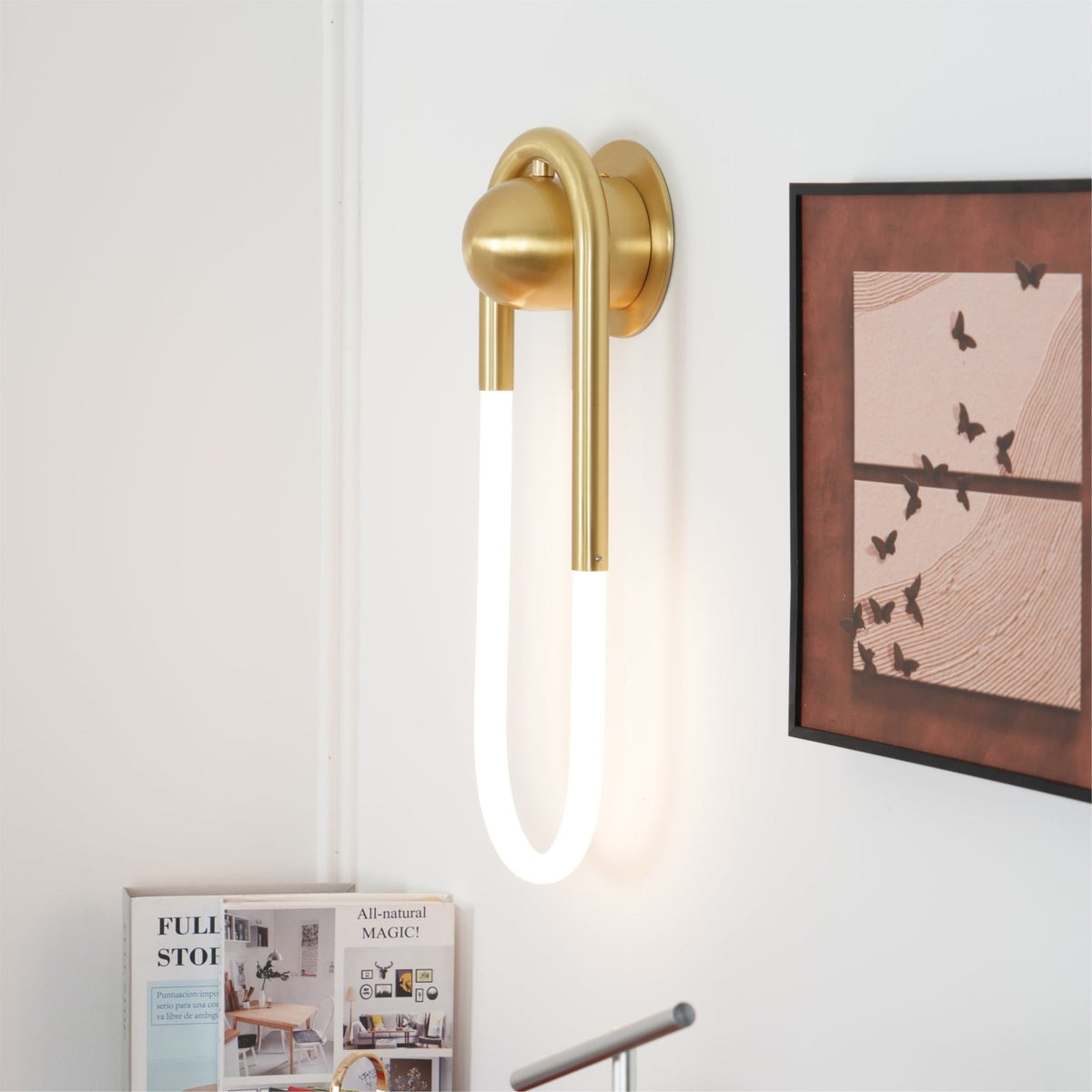 Minimalist Iron Wall Light 1-Light