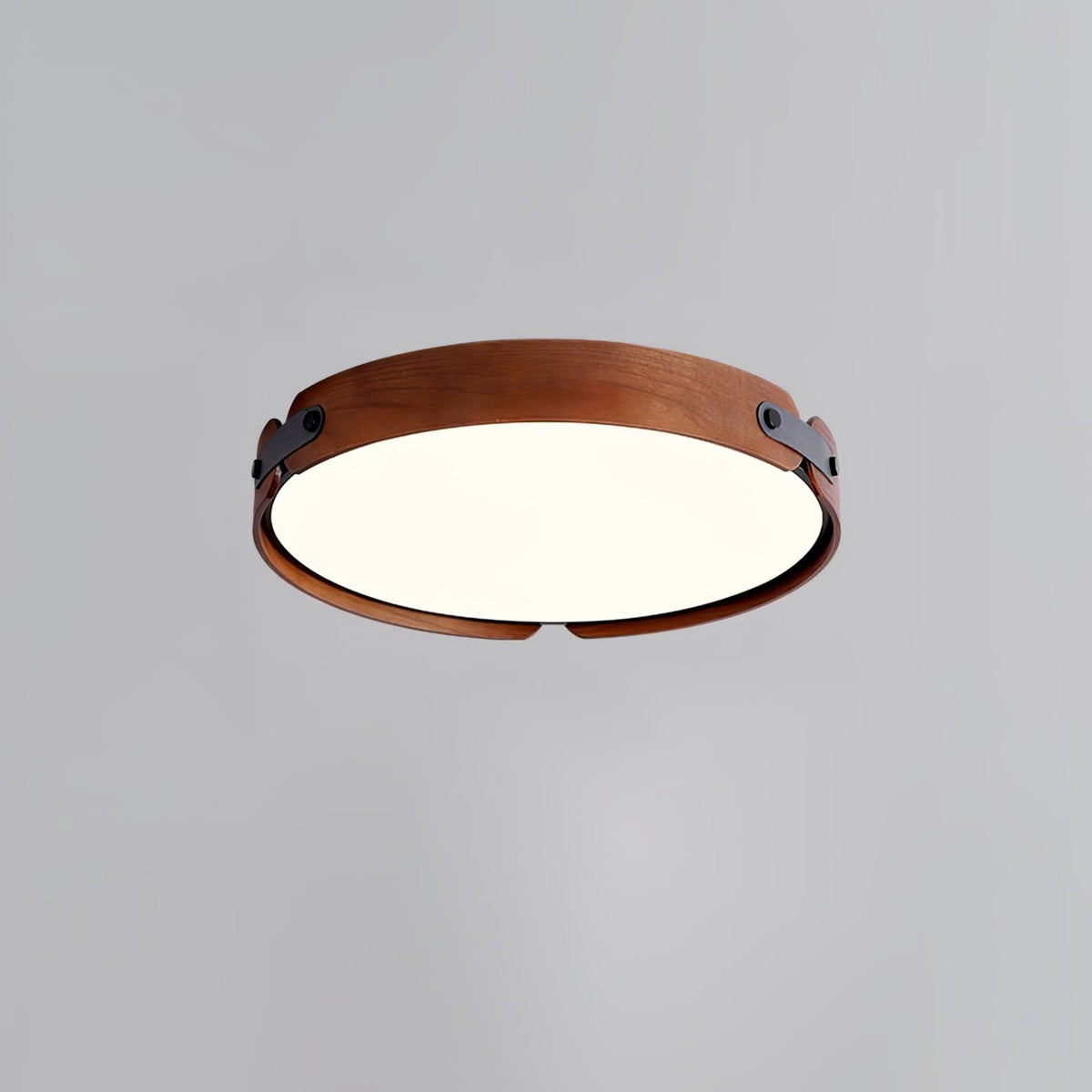Scandinavian Iron Slim Low-Profile Ceiling Light 1-Light