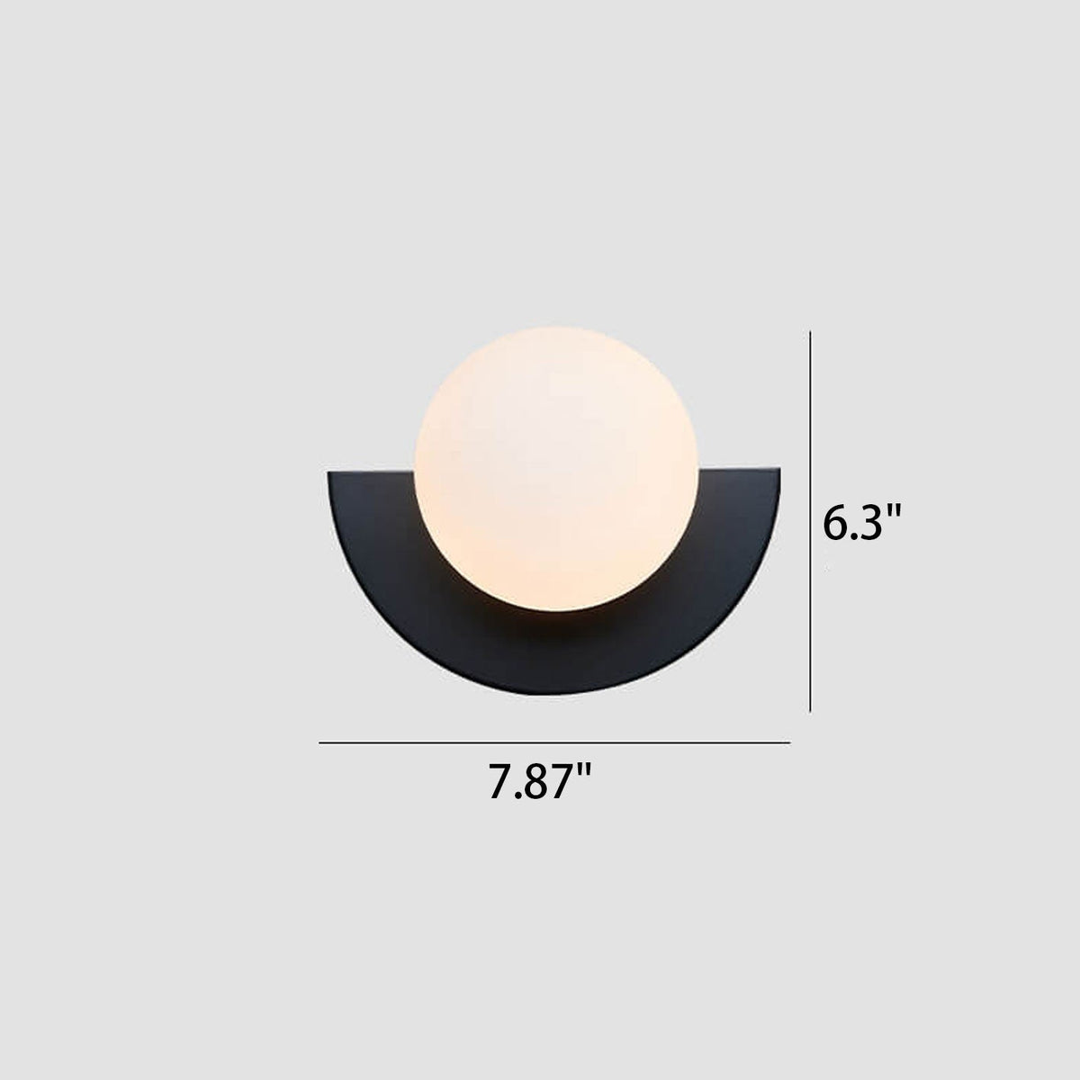 Modern Iron Selectable Wall Light 1-Light