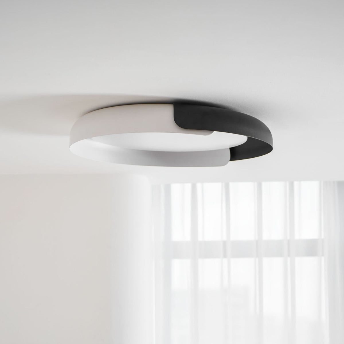 Modern Acrylic Flush Ø46 Ceiling Light 1-Light