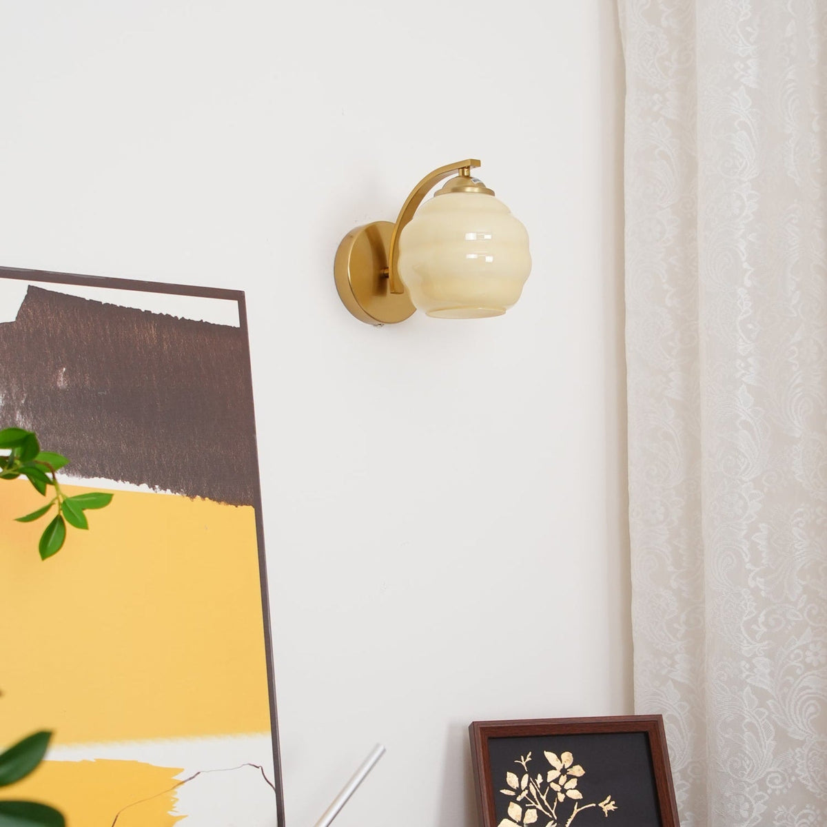 Modern Iron Ø15 Wall Light 1-Light