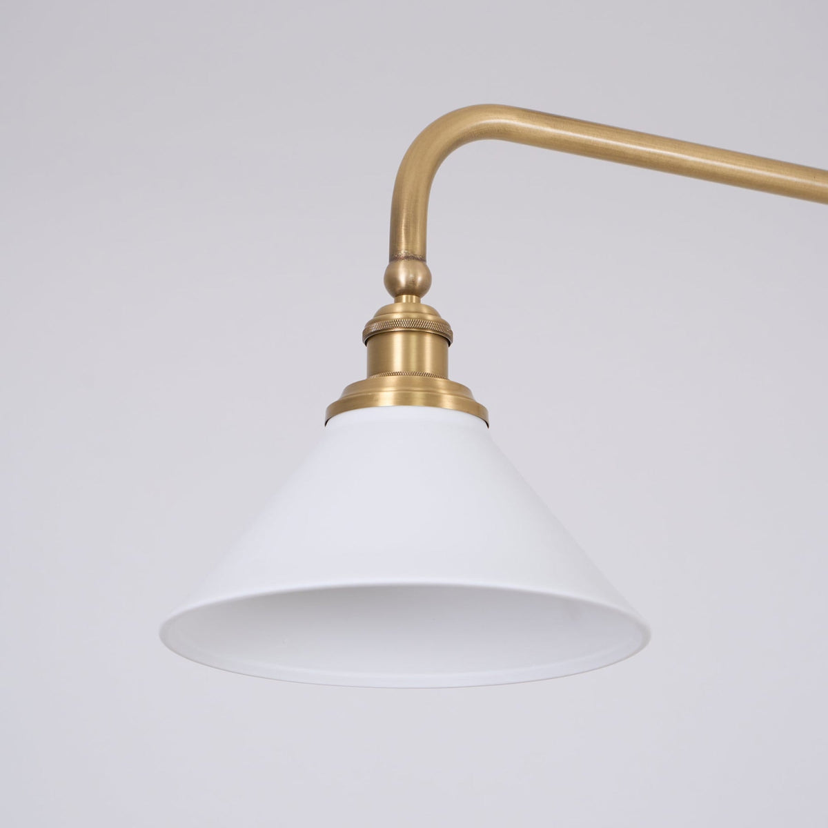 Modern Brass Ceramic Shades Pendant Light 2-Light