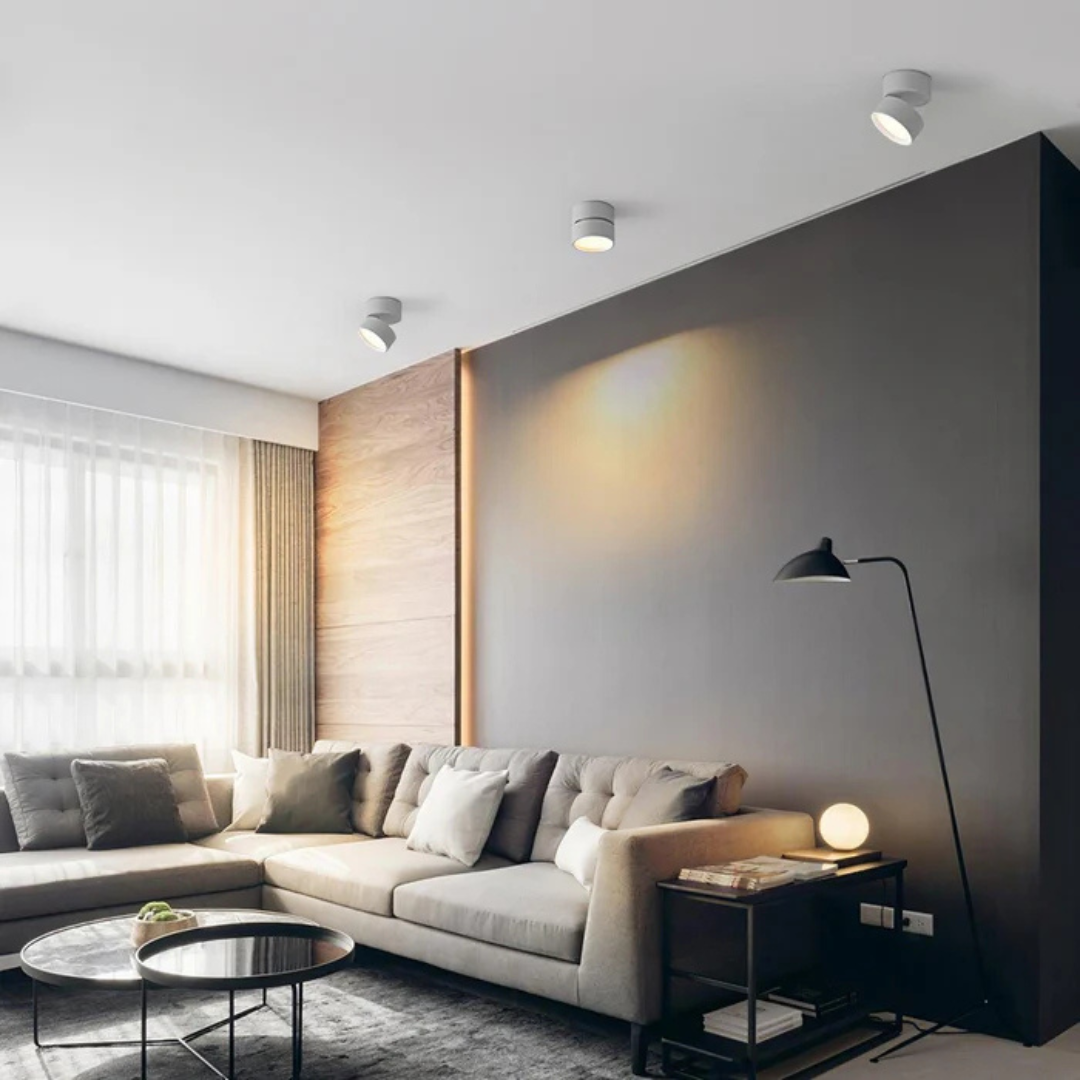 Contemporary Adjustable LED Ceiling Light 1-Light