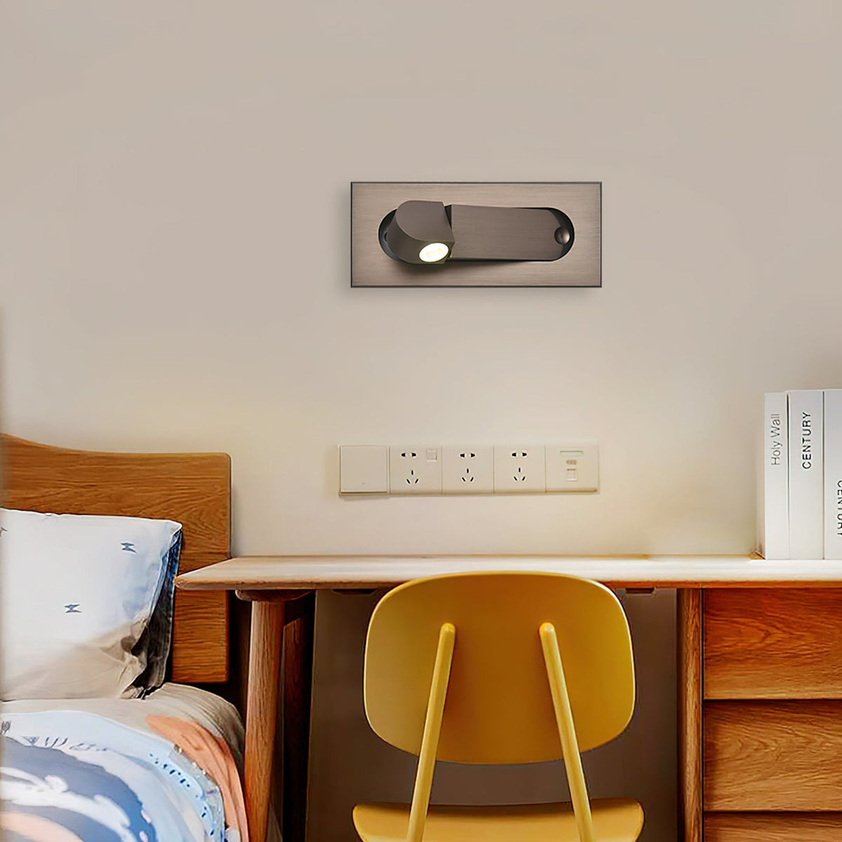 Modern Aluminium Wall Light 1-Light