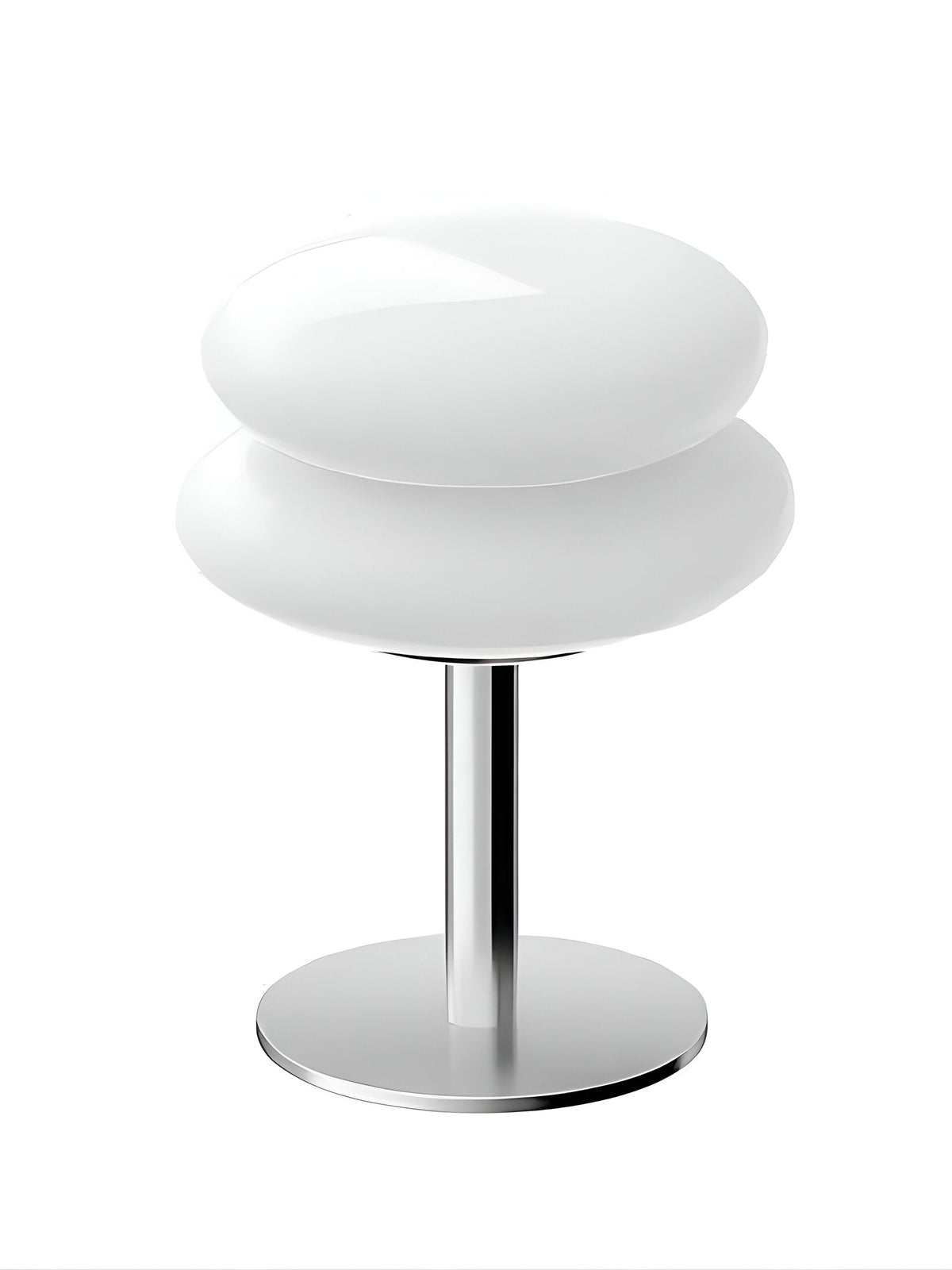 Contemporary Glass Base Table Lamp 1-Light
