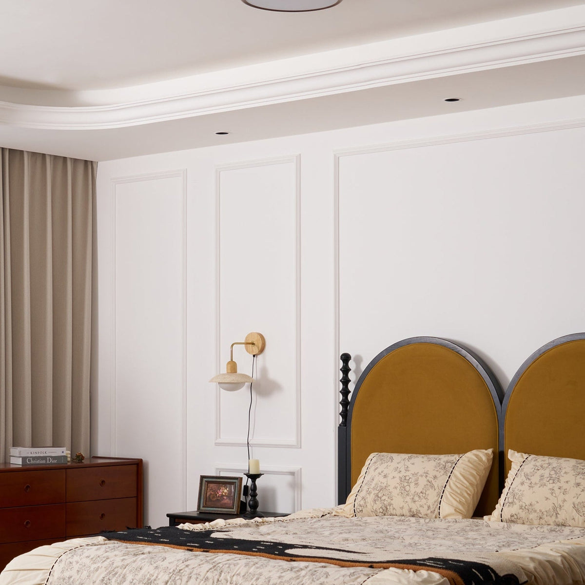 Scandinavian Iron Flush Ø30 Ceiling Light 1-Light