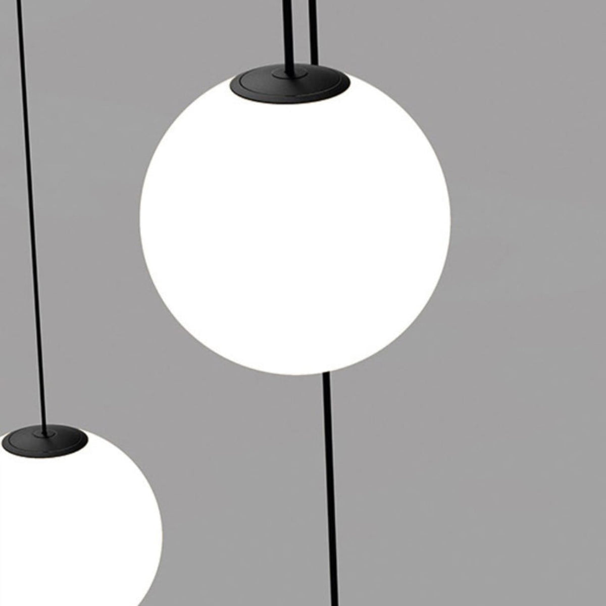 Modern Plastic Pendant Light 1-Light
