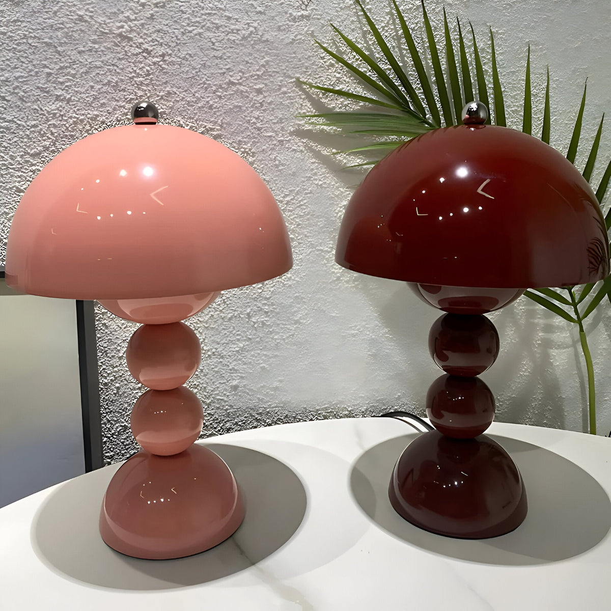 Contemporary Acrylic Stacked Sphere Table Lamp 1-Light