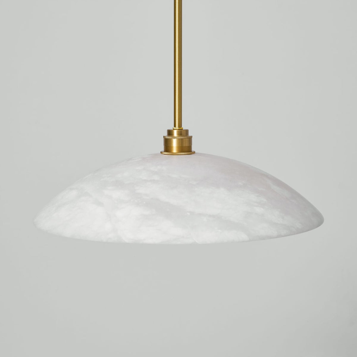 Modern Marble Copper Pendant Light 1-Light