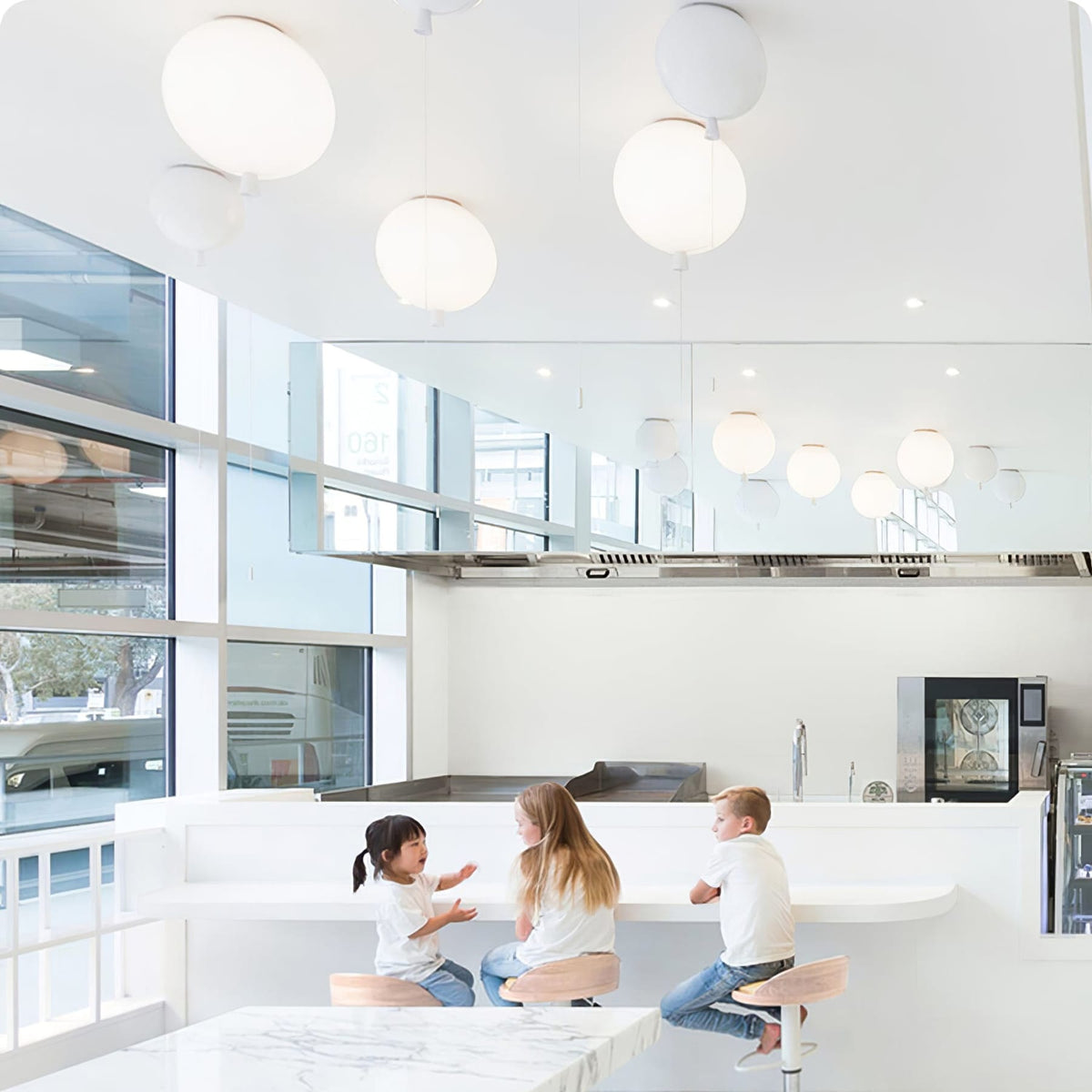 Modern Acrylic Flush Ceiling Light 1-Light