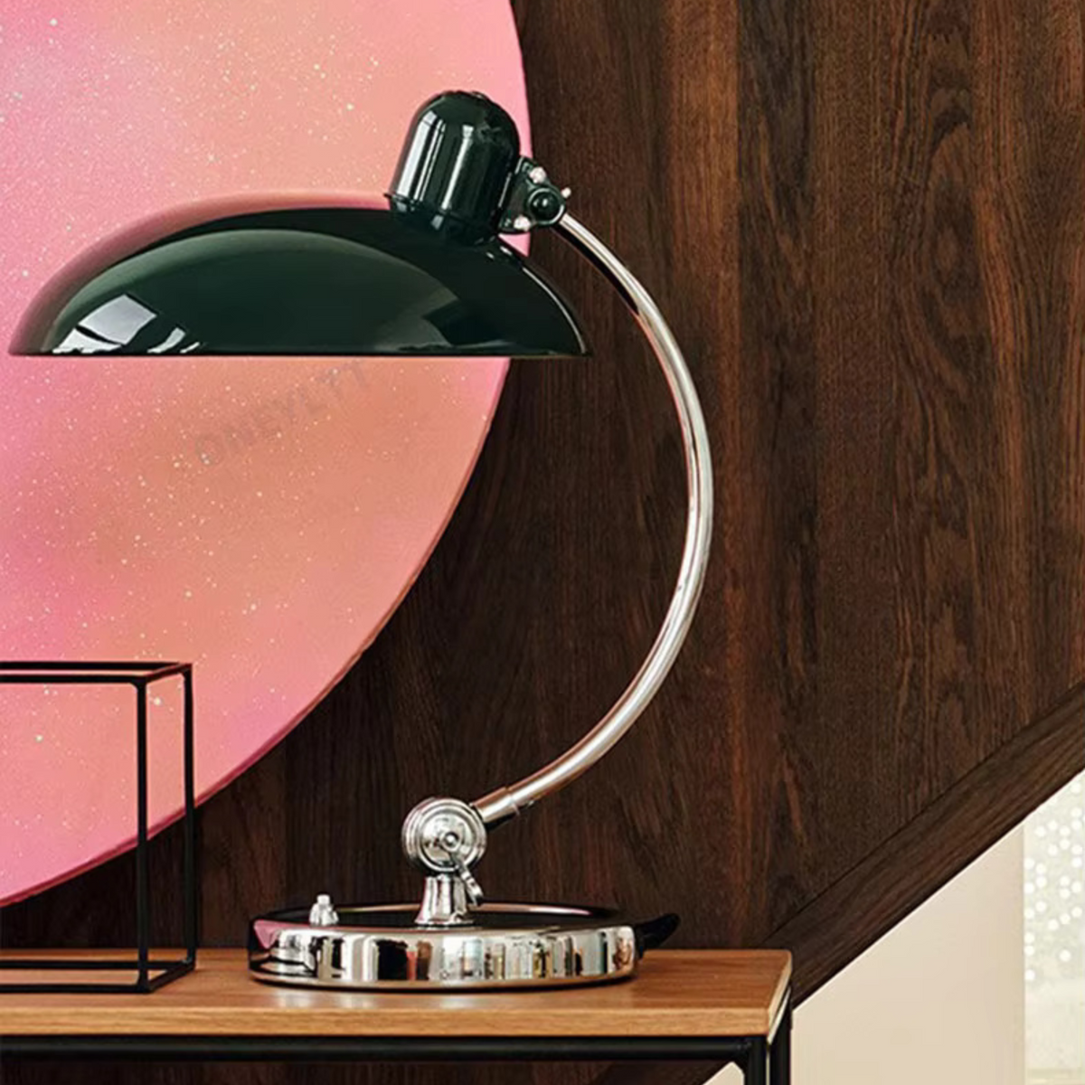 Contemporary Bauhaus Dome Table Lamp | 1-Light