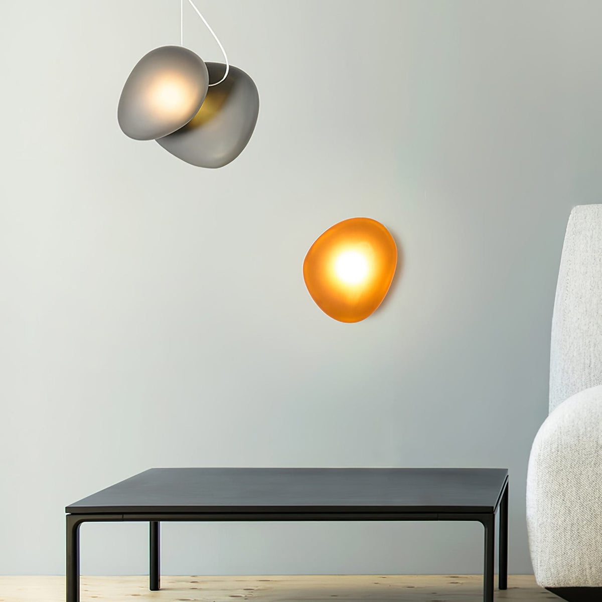 Modern Iron Shades Wall Light 1-Light