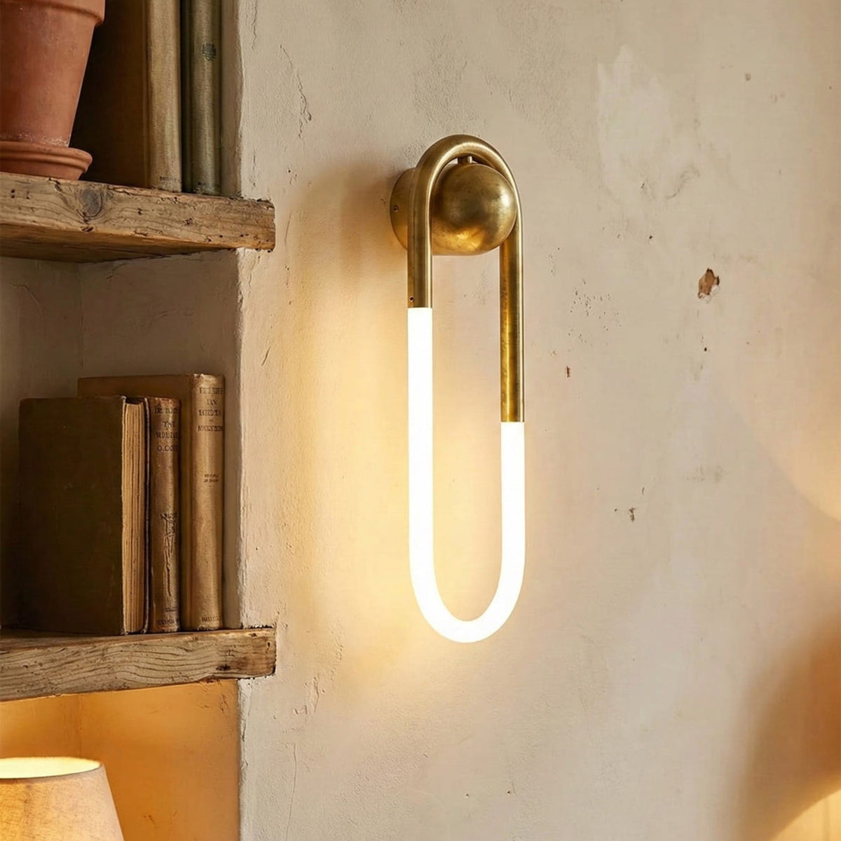 Minimalist Iron Wall Light 1-Light