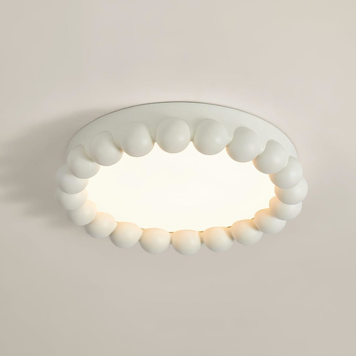 Modern Resin Flush Ceiling Light 1-Light