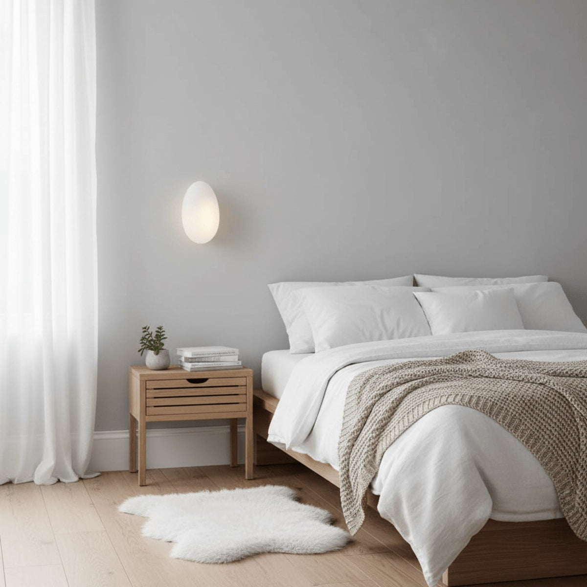Modern Iron Shades Wall Light 1-Light