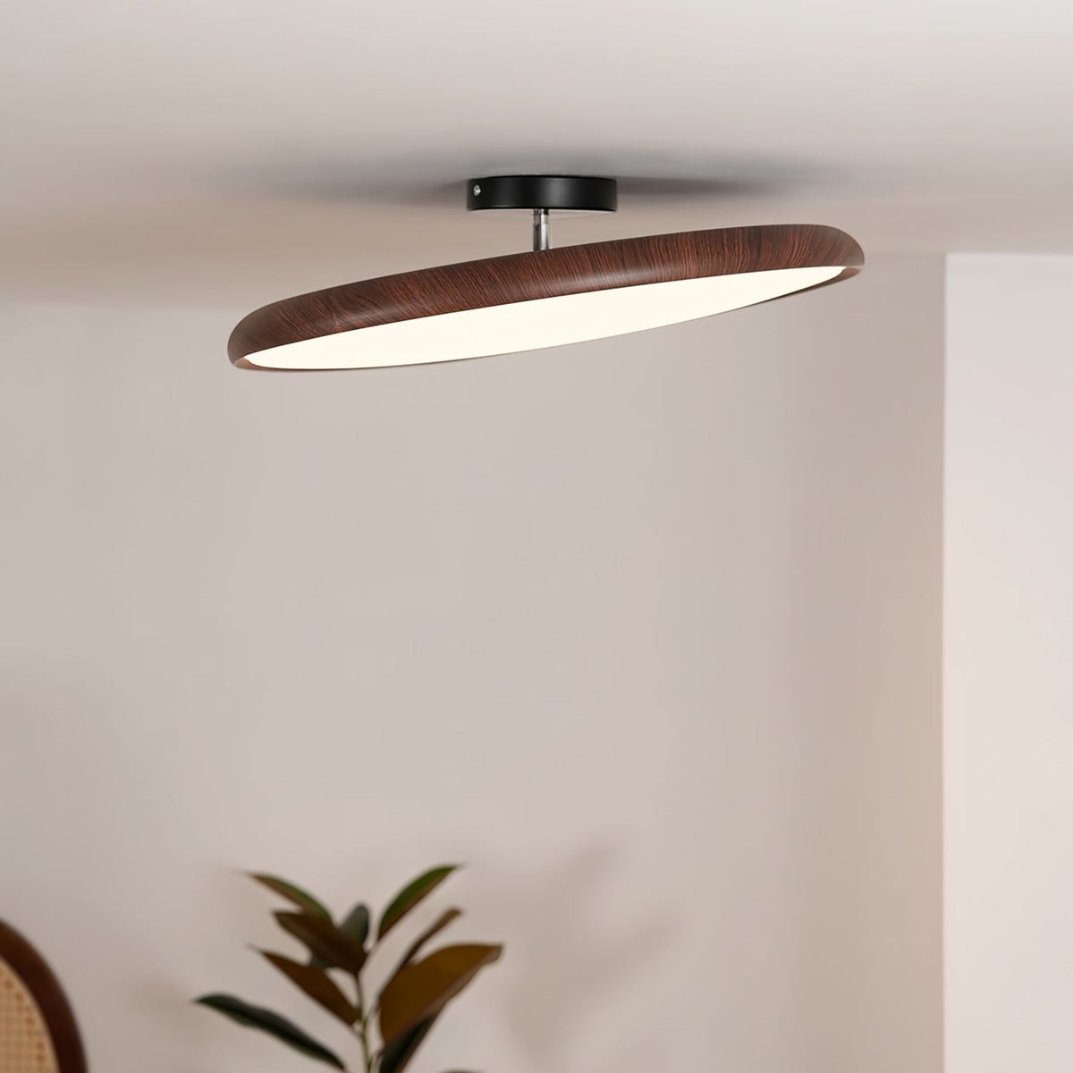Scandinavian Iron Tri-Colour Ceiling Light 1-Light
