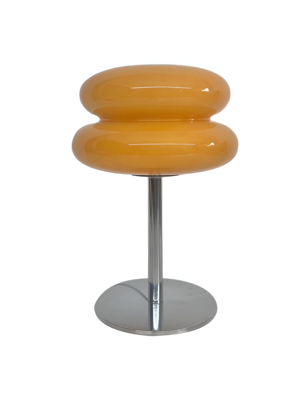 Contemporary Glass Base Table Lamp 1-Light
