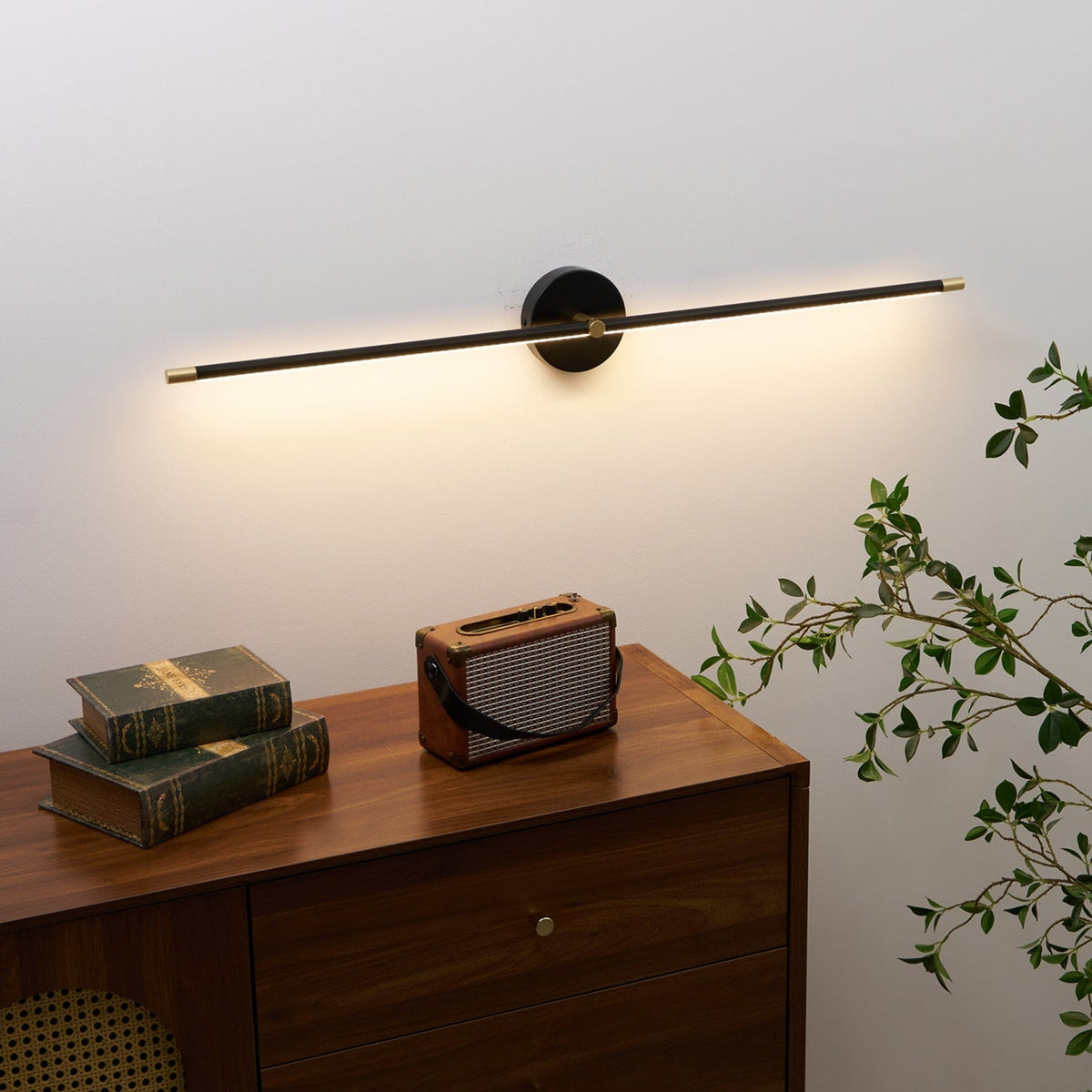 Minimalist Iron for Living Room Wall Light 1-Light