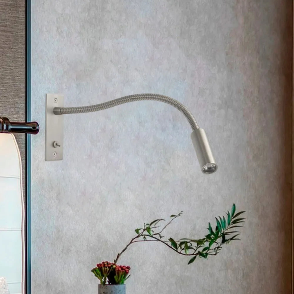 Modern Stainless Steel Wall Light 1-Light